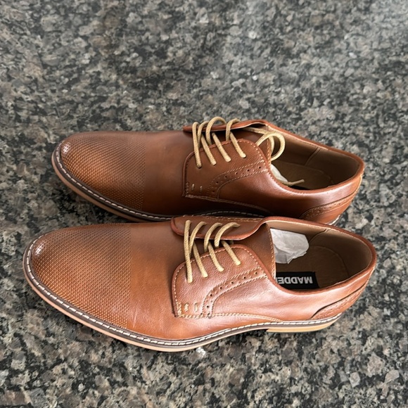Madden men’s M-alk cognac Oxford  9M New - Picture 2 of 12